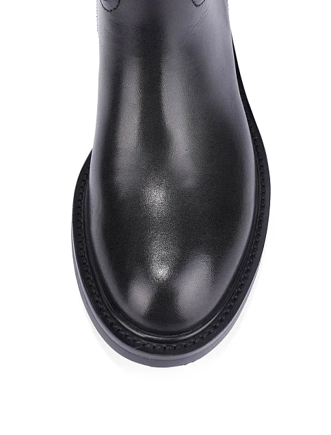 Женские сапоги Attizzare кожаные черные - фото 5 - Miraton