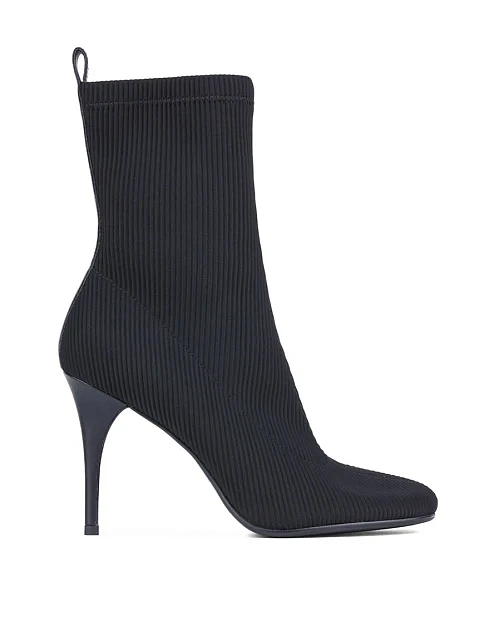 Женские ботинки MIRATON тканевые черные - фото 1 - Miraton