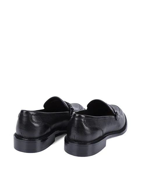 Женские туфли MIRATON кожаные черные - фото 4 - Miraton