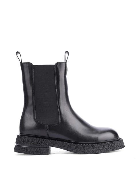 Жіночі черевики челсі Attizzare шкіряні чорні - фото 1 - Miraton