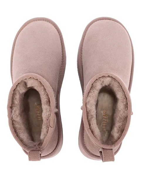 Женские угги челси Attizzare велюровые серые - фото 3 - Miraton