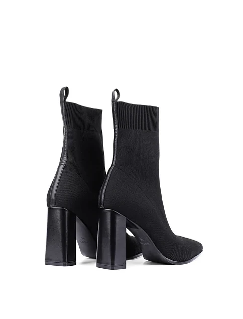 Женские ботинки MIRATON тканевые черные - фото 4 - Miraton