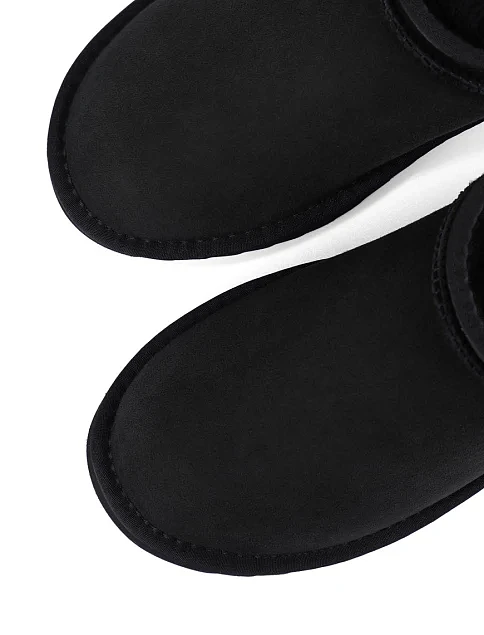 Женские угги Attizzare велюровые черные - фото 5 - Miraton