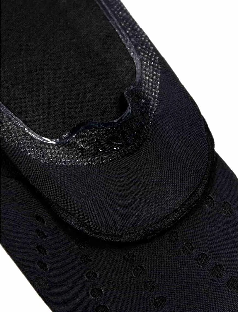 Следы женские с перфорацией черные 2 шт. - фото 2 - Miraton