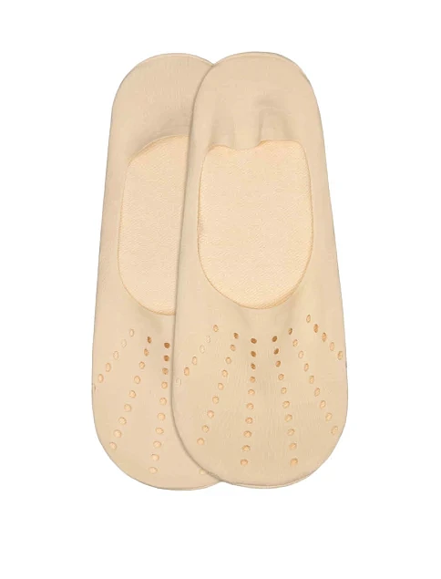 Следы женские с перфорацией телесные 2 шт. - фото 1 - Miraton