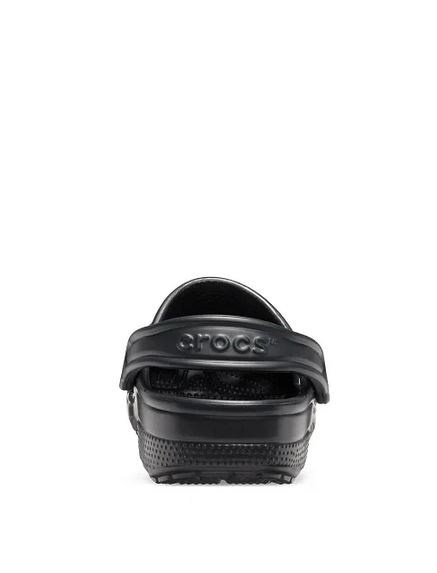 Чоловічі крокси Crocs гумові чорні - фото 4 - Miraton