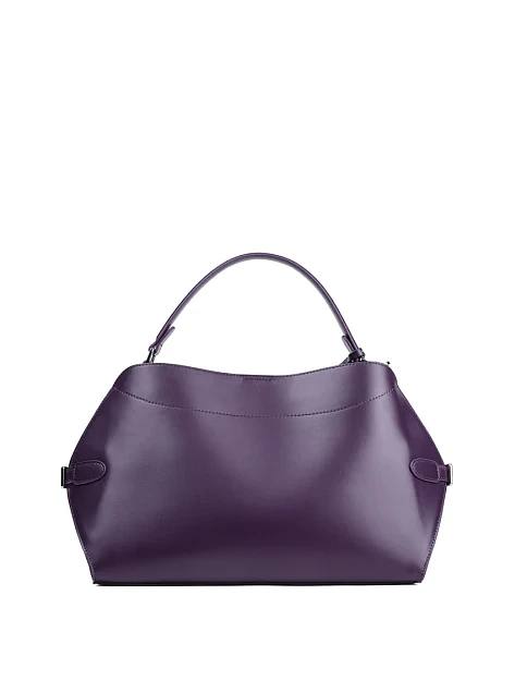 Женская сумка хобо MIRATON замшевая фиолетовая - фото 4 - Miraton