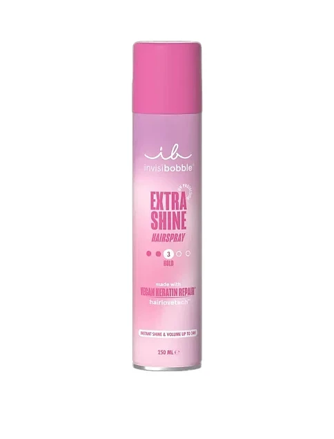 Лак для волос Invisibobble HAIR STYLING Extra Shine Hair Spray, 250ml - фото 1 - Miraton