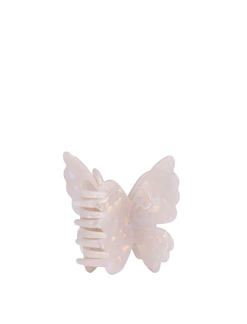 Заколка-краб MIRATON бабочка двойная перламутровая - фото 2 - Miraton