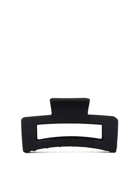 Заколка-краб MIRATON черная матовая - фото 1 - Miraton