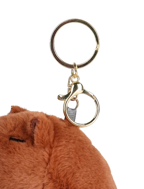 Брелок MIRATON капибара мягкая игрушка - фото 2 - Miraton