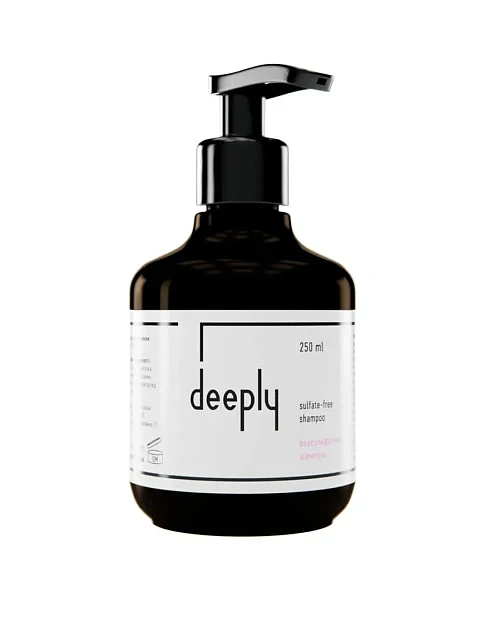 Безсульфатний шампунь Deeply sulfate-free shampoo, 250 мл - фото 1 - Miraton