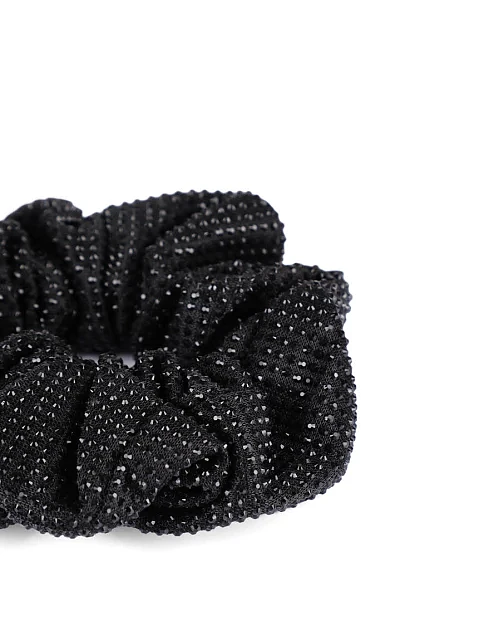 Резинка MIRATON чорна зі стразами - фото 2 - Miraton