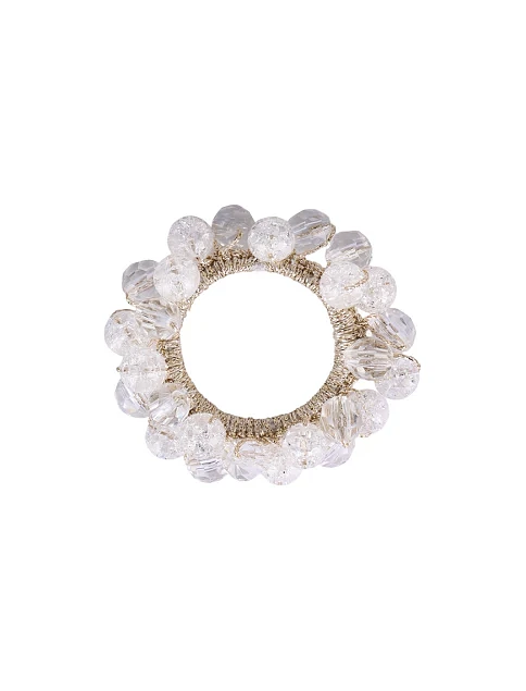 Резинка MIRATON з прозорих намистин - фото 1 - Miraton