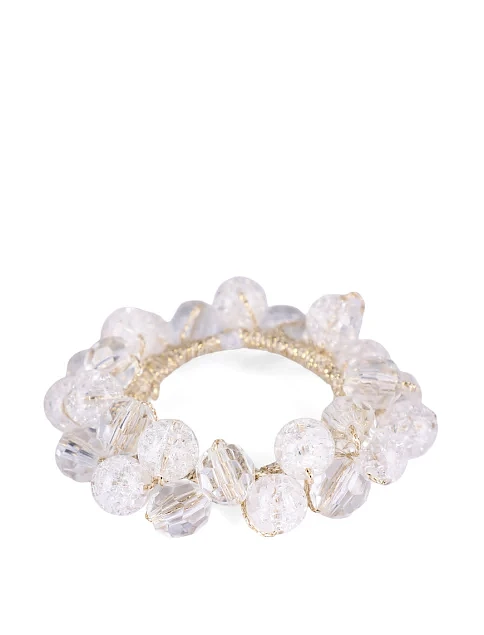 Резинка MIRATON з прозорих намистин - фото 2 - Miraton