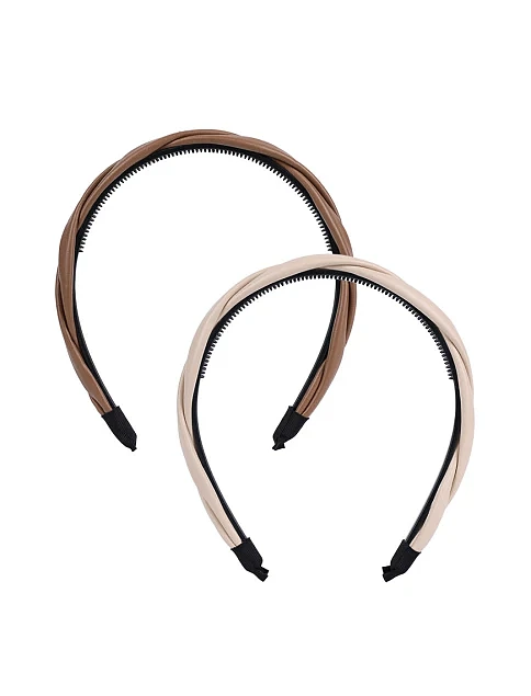 Комплект з 2 обручів MIRATON в екошкірі - фото 1 - Miraton