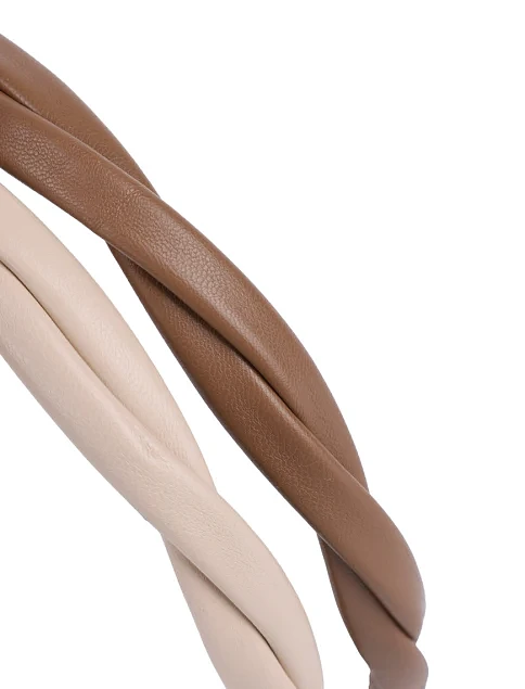 Комплект з 2 обручів MIRATON в екошкірі - фото 3 - Miraton