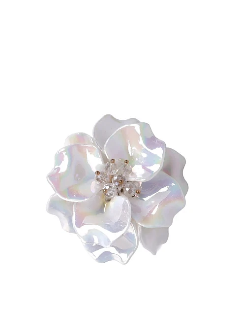 Брошка MIRATON цветок перламутровый - фото 1 - Miraton