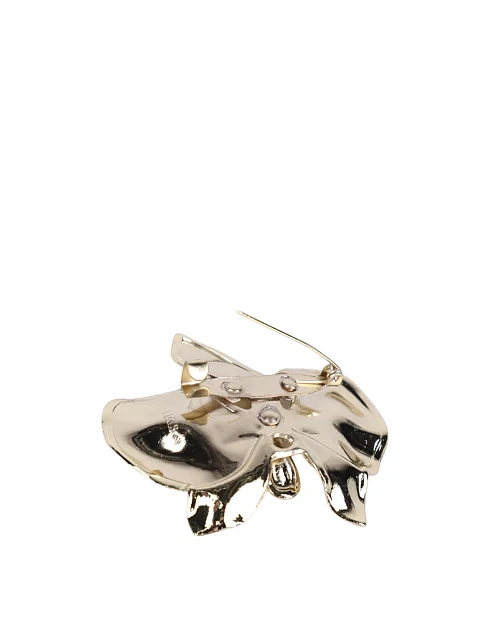 Брошка MIRATON цветок золотистый - фото 2 - Miraton