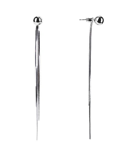 Сережки підвіски в сріблі - фото 1 - Miraton