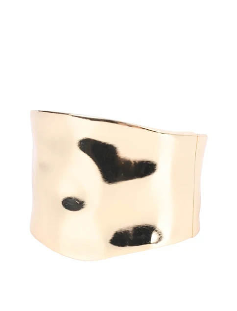 Браслет MIRATON широкий золотистый - фото 1 - Miraton