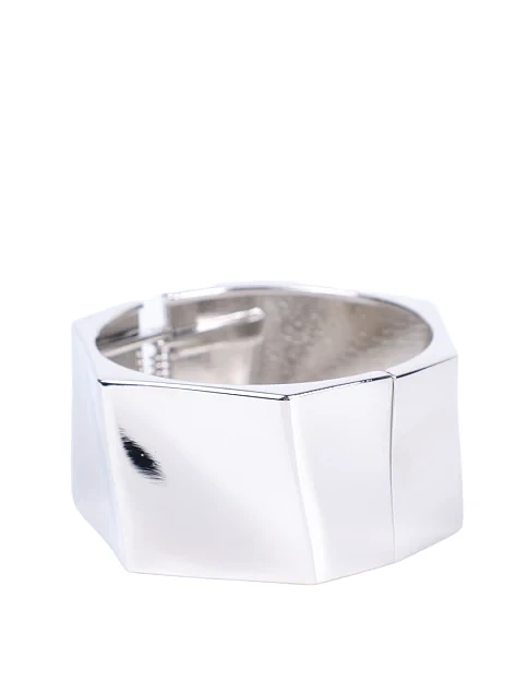 Браслет MIRATON широкий в серебре - фото 1 - Miraton