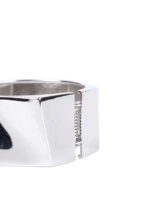 Браслет MIRATON широкий в серебре - фото 2 - Miraton