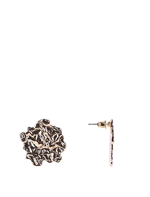 Сережки пусети в позолоті - фото 1 - Miraton