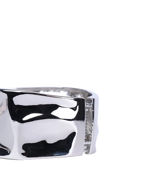 Браслет MIRATON широкий в серебре - фото 2 - Miraton