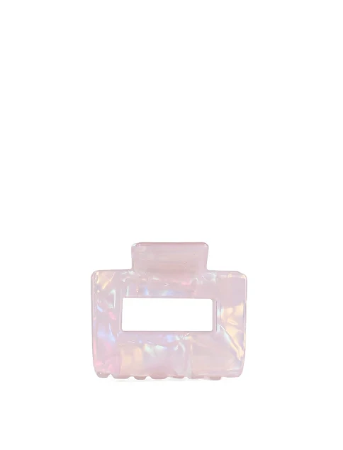 Заколка-краб мини MIRATON розовая - фото 1 - Miraton