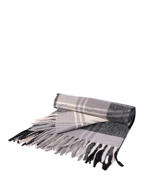 Шарф тканинний чорний - фото 2 - Miraton