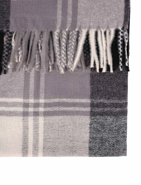 Шарф тканинний чорний - фото 3 - Miraton