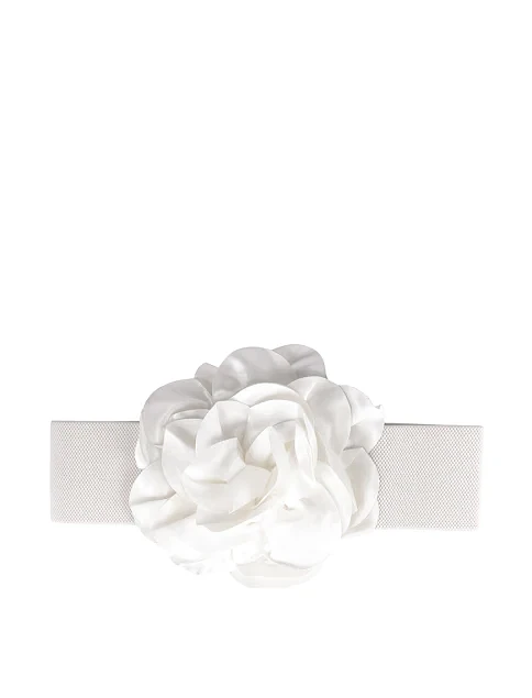 Ремінь тканинний молочний - фото 1 - Miraton