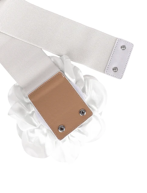 Ремінь тканинний молочний - фото 2 - Miraton