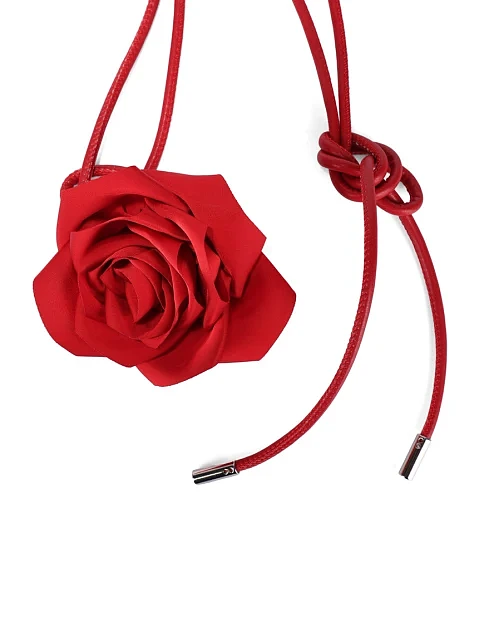 Ремінь тканинний червоний - фото 2 - Miraton