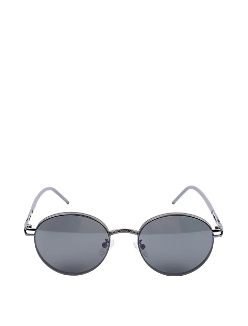 Солнцезащитные очки круглые серые - фото 1 - Miraton