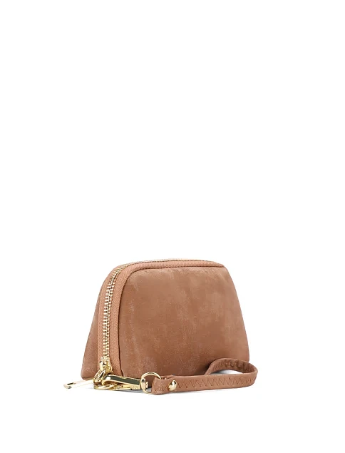 Косметичка з екошкіри коричнева - фото 2 - Miraton