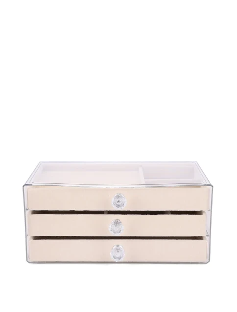Бокс для украшений молочный - фото 1 - Miraton
