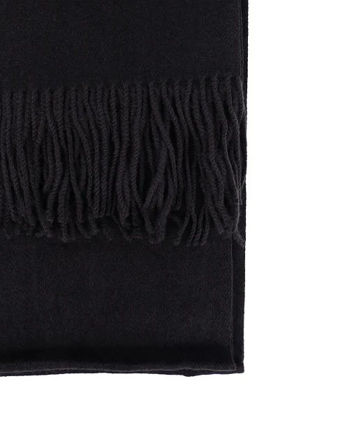 Шарф тканинний чорний - фото 2 - Miraton