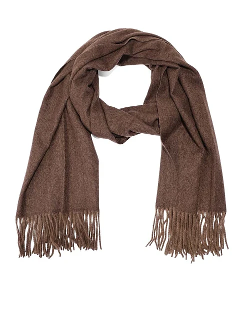 Шарф тканинний коричневий - фото 1 - Miraton