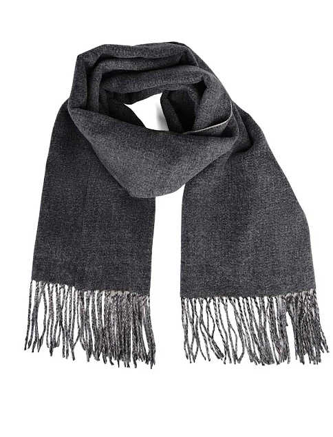 Шарф тканинний чорний - фото 1 - Miraton