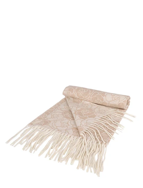 Шарф тканинний білий - фото 2 - Miraton