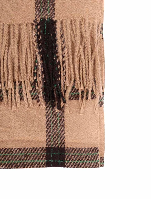 Шарф тканинний бежевий - фото 2 - Miraton