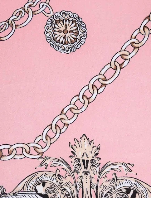 Платок тканевый розовый - фото 3 - Miraton