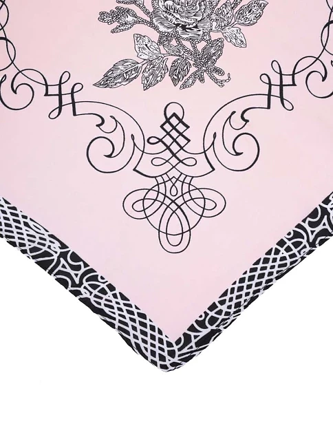 Платок тканевый розовый - фото 2 - Miraton