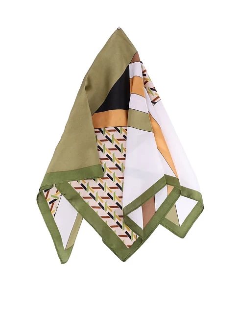 Платок тканевый зеленый - фото 1 - Miraton