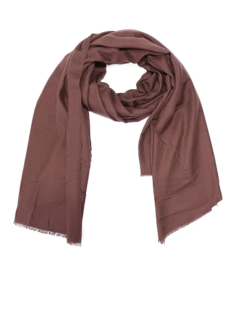 Шарф тканинний коричневий - фото 1 - Miraton