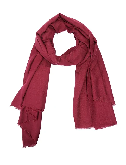 Шарф тканинний бордовий - фото 1 - Miraton