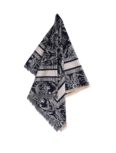 Шарф тканинний синій - фото 1 - Miraton