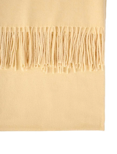 Шарф тканевый желтый - фото 2 - Miraton